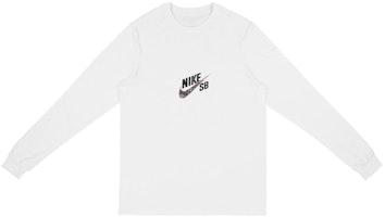 Travis Scott Cactus Jack For Nike SB Longsleeve T-Shirt White Travis Scott Cactus Jack For Nike SB Longsleeve T-Shirt White