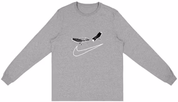 Travis Scott Cactus Jack For Nike SB Longsleeve T-Shirt II Grey Travis Scott Cactus Jack For Nike SB Longsleeve T-Shirt II Grey