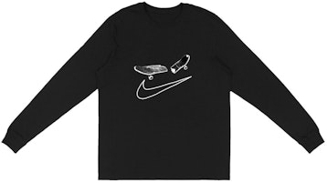 Travis Scott Cactus Jack For Nike SB Longsleeve T-Shirt I Black Travis Scott Cactus Jack For Nike SB Longsleeve T-Shirt I Black