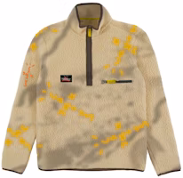 Travis Scott Cactus Jack Half-Zip Sherpa Pullover Natural Travis Scott Cactus Jack Half-Zip Sherpa Pullover Natural