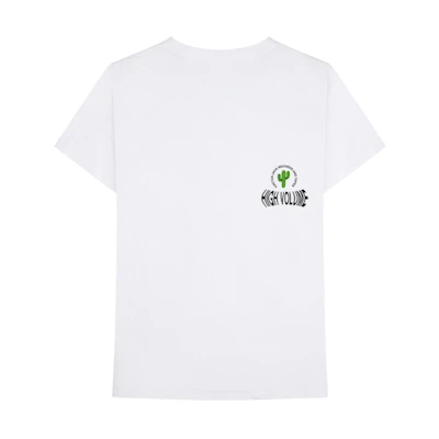 Travis Cactus Jack High Volume T-Shirt White