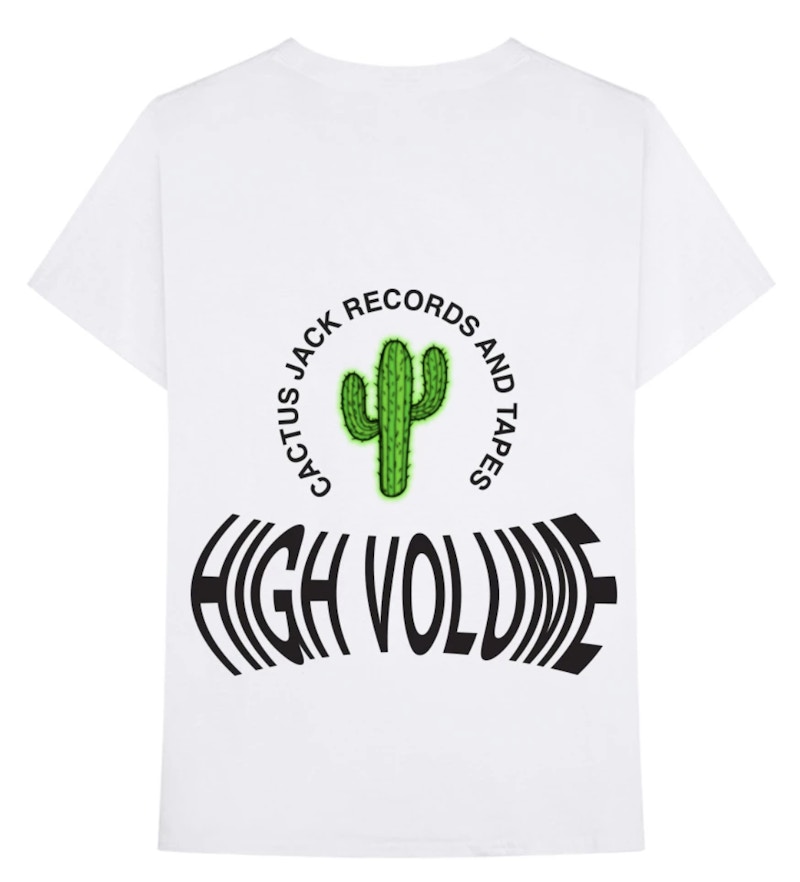 Order トラヴィス スコット 高音Tシャツ (白)
