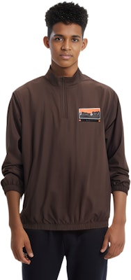 Chaqueta Rompevientos Marrón Travis Scott Cactus Jack con Estampado de Letras. CJNTOP12BROWN Purchase Chaqueta Rompevientos Marrón Travis Scott Cactus Jack con Estampado de Letras. CJNTOP12BROWN