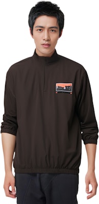 Chaqueta Rompevientos Marrón Travis Scott Cactus Jack con Estampado de Letras. CJNTOP12BROWN Details for Chaqueta Rompevientos Marrón Travis Scott Cactus Jack con Estampado de Letras. CJNTOP12BROWN