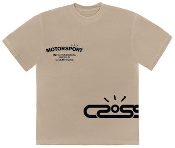 Travis Scott Cactus Jack Motor Sport Kaos Tan Order Travis Scott Cactus Jack Motor Sport Kaos Tan