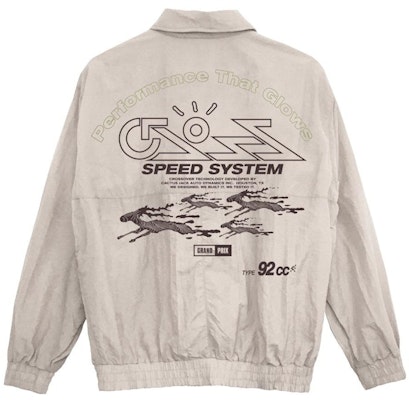 Travis Scott Cactus Jack Performance Windbreaker Grey Order Travis Scott Cactus Jack Performance Windbreaker Grey