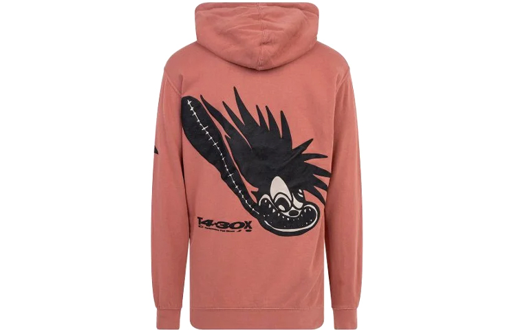 Travis Cactus Jack Pink Hoodie Casual Pullover Sweatshirt. CJJ6-HS13 圖 2