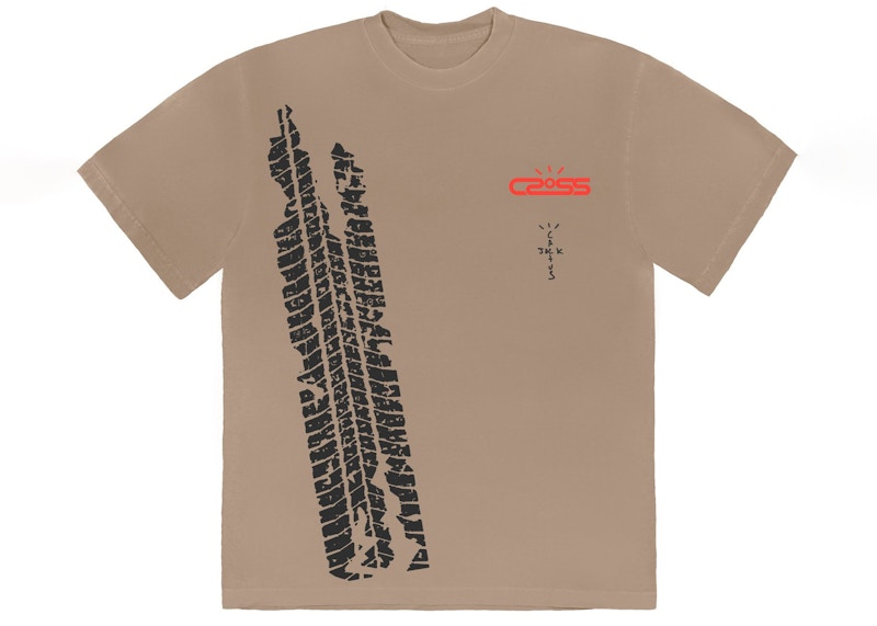 Buy Camiseta Travis Scott Cactus Jack Racetrack Beige