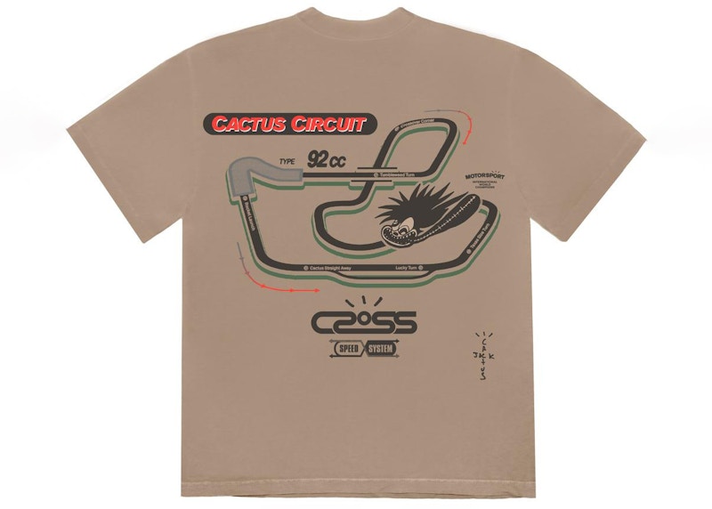 Order Camiseta Travis Scott Cactus Jack Racetrack Beige