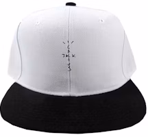 Travis Scott Cactus Jack Records Hat White/Black Travis Scott Cactus Jack Records Hat White/Black