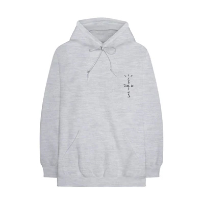 Travis Cactus Jack Records Hoodie Grey
