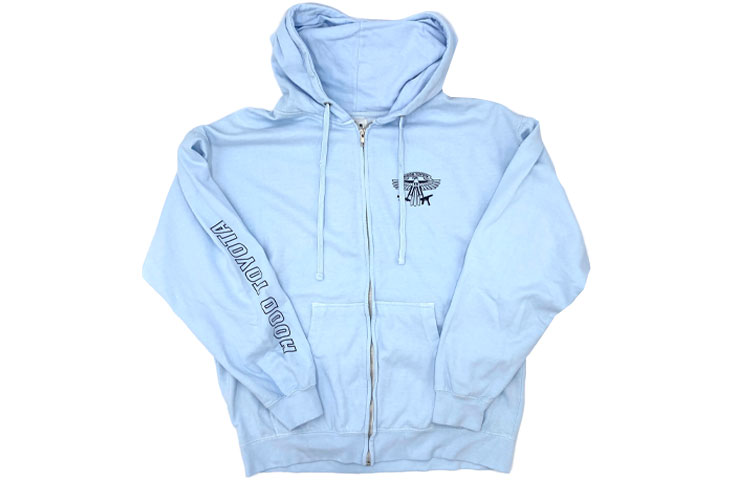 Travis Cactus Jack Toyota Birds Archive Blue Zip Hoodie Unisex. TC-355 圖 2