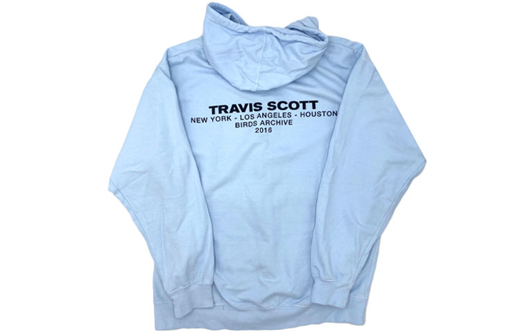 Travis Cactus Jack Toyota Birds Archive Blue Zip Hoodie Unisex. TC-355 圖 3