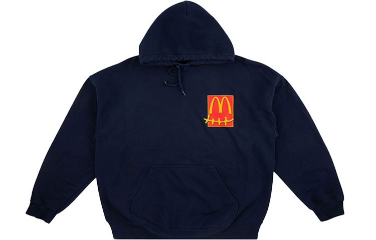 Travis Cactus Jack Up All Night Hoodie Blue Unisex Colorblock Pullover CJMD-HS73