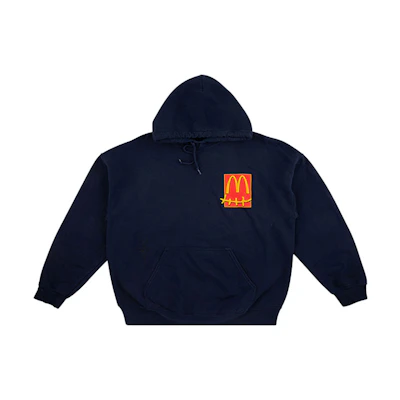 Travis Cactus Jack Up All Night Hoodie Blue Unisex Colorblock Pullover CJMD-HS73