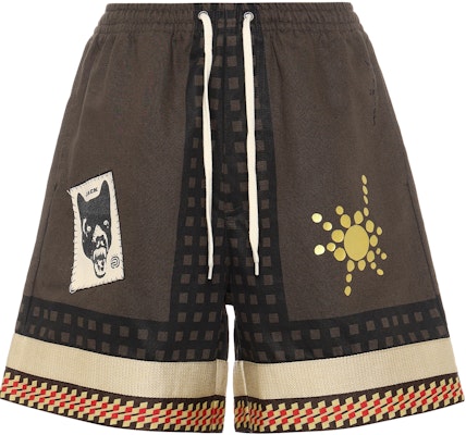 Celana Pendek Kasual Unisex Travis Scott Cactus Jack Wolf Brown Bordir. CJAM-PS06-M Buy Celana Pendek Kasual Unisex Travis Scott Cactus Jack Wolf Brown Bordir. CJAM-PS06-M