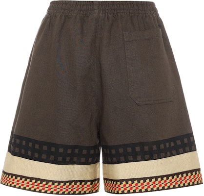 Celana Pendek Kasual Unisex Travis Scott Cactus Jack Wolf Brown Bordir. CJAM-PS06-M Lookbook Celana Pendek Kasual Unisex Travis Scott Cactus Jack Wolf Brown Bordir. CJAM-PS06-M