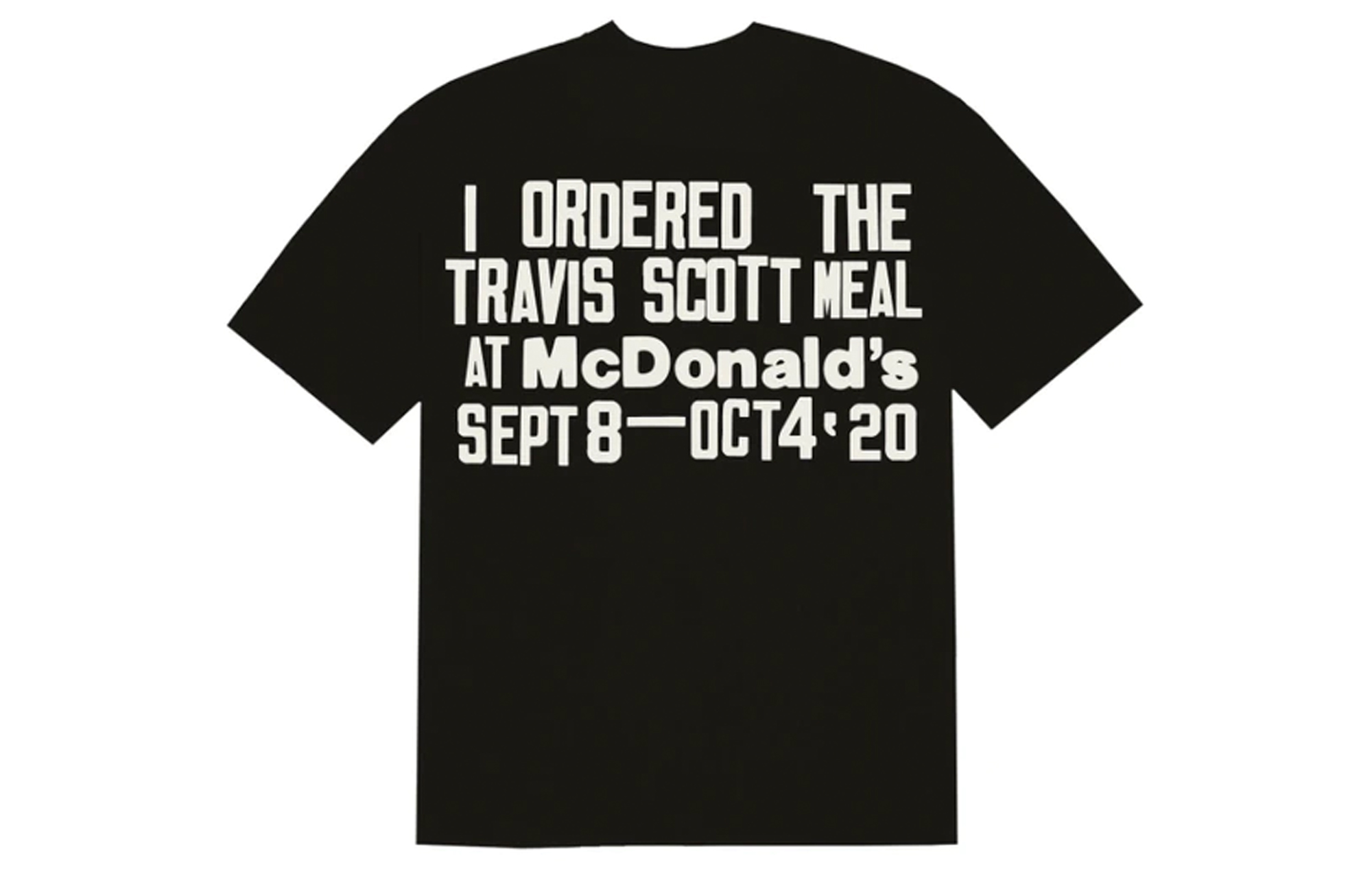 Travis Cactus Jack CPFM Hamburger Graphic Tee Black CJMD-SS173 圖 3