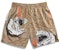 Travis Scott Cactus Jack x Jordan Pool Short Khaki
