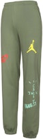 Travis Scott Cactus Jack x Jordan Reverse Swoosh Green Jogger Pants Unisex. TC-302 Travis Scott Cactus Jack x Jordan Reverse Swoosh Green Jogger Pants Unisex. TC-302