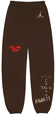 Celana Knit Track Unisex Coklat Travis Scott Cactus Jack x Jordan Reverse Swoosh. TC-303 Buy Celana Knit Track Unisex Coklat Travis Scott Cactus Jack x Jordan Reverse Swoosh. TC-303