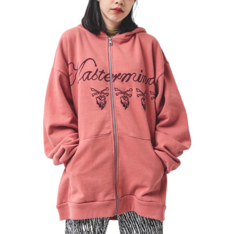 Travis Cactus Jack Mastermind SS22 Pink Skull Embroidered Zip Sweatshirt. CJFM-HZ07 圖 7