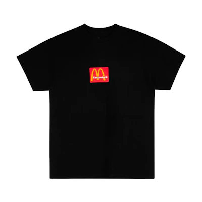 Travis Cactus Jack McDonald's Black Unisex Crewneck T-Shirt. CJMDSS07