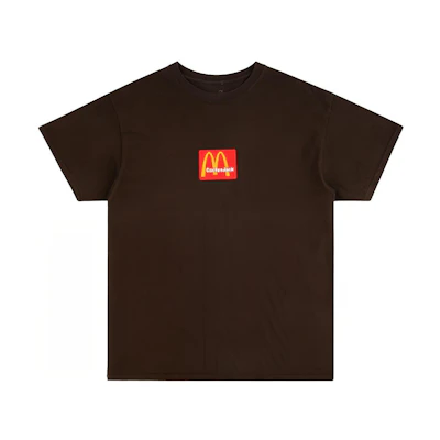 Travis Cactus Jack McDonald's Brown Unisex Casual Short Sleeve Tee CJMD-SS08