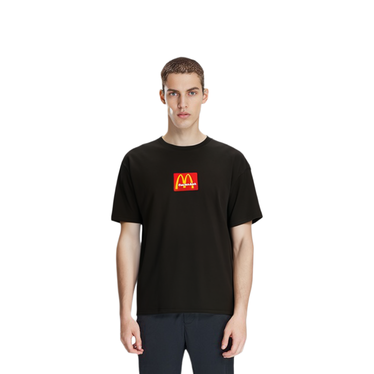 Purchase Travis Scott Cactus Jack x McDonald's Brown Unisex Casual Short Sleeve Tee CJMD-SS08