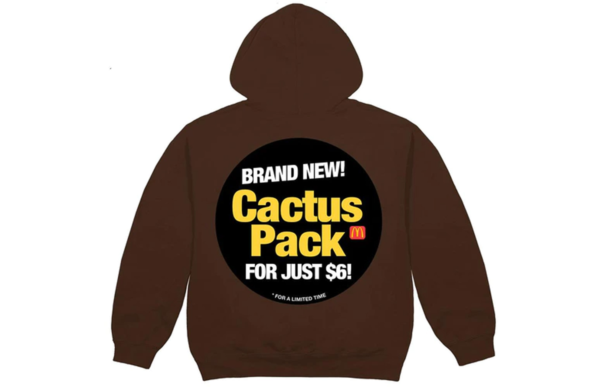 Travis Cactus Jack McDonald's Collab Hoodie Brown Unisex TS-XMCPSHBRN 圖 2