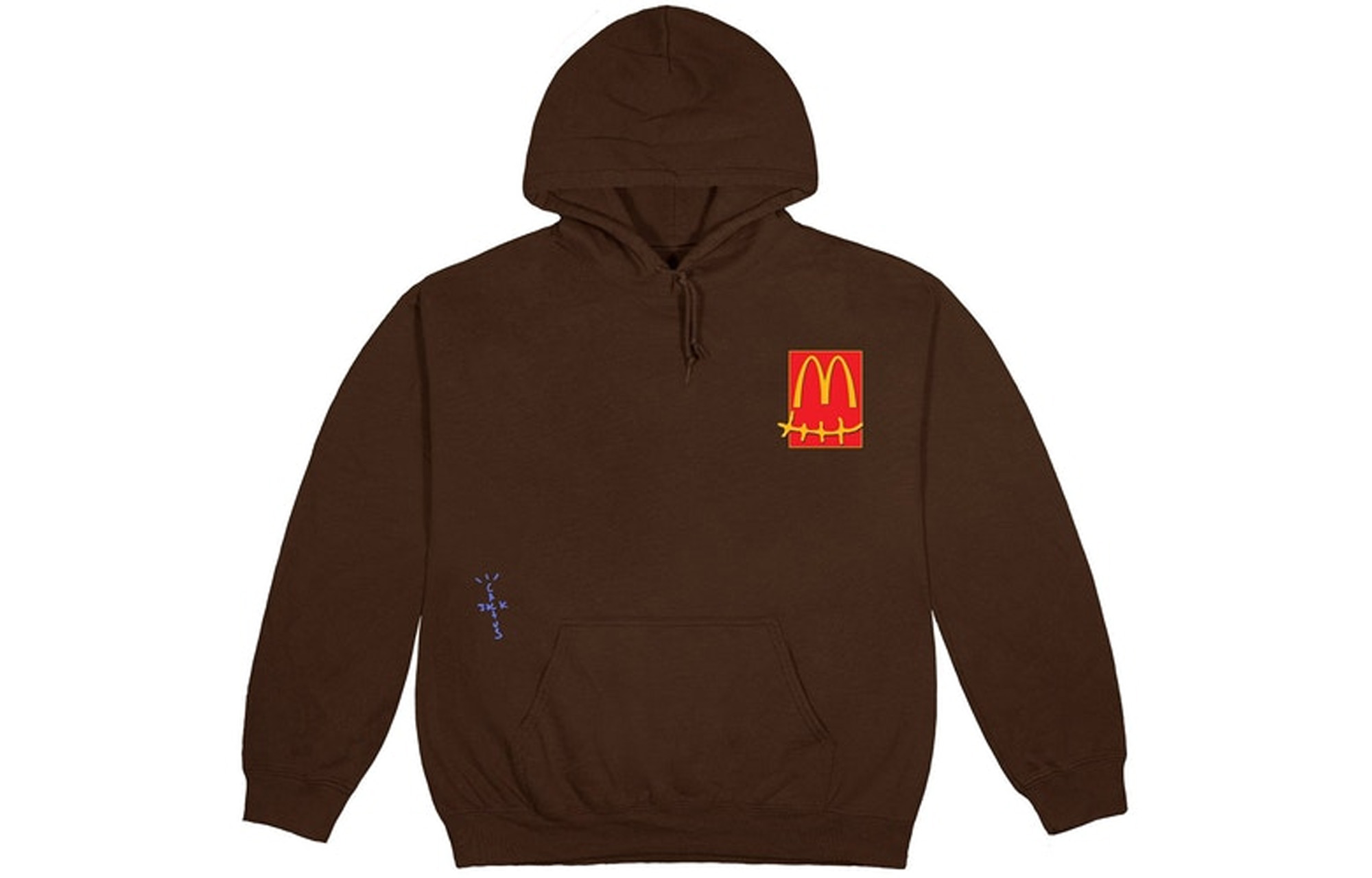 Travis Cactus Jack McDonald's Collab Hoodie Brown Unisex TS-XMCPSHBRN 圖 3