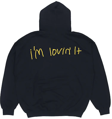 Hoodie Hitam Unisex Travis Scott Cactus Jack x McDonald''s dengan Logo Depan. TC-27 Order Hoodie Hitam Unisex Travis Scott Cactus Jack x McDonald''s dengan Logo Depan. TC-27