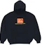 Lookbook Hoodie Hitam Unisex Travis Scott Cactus Jack x McDonald''s dengan Logo Depan. TC-27