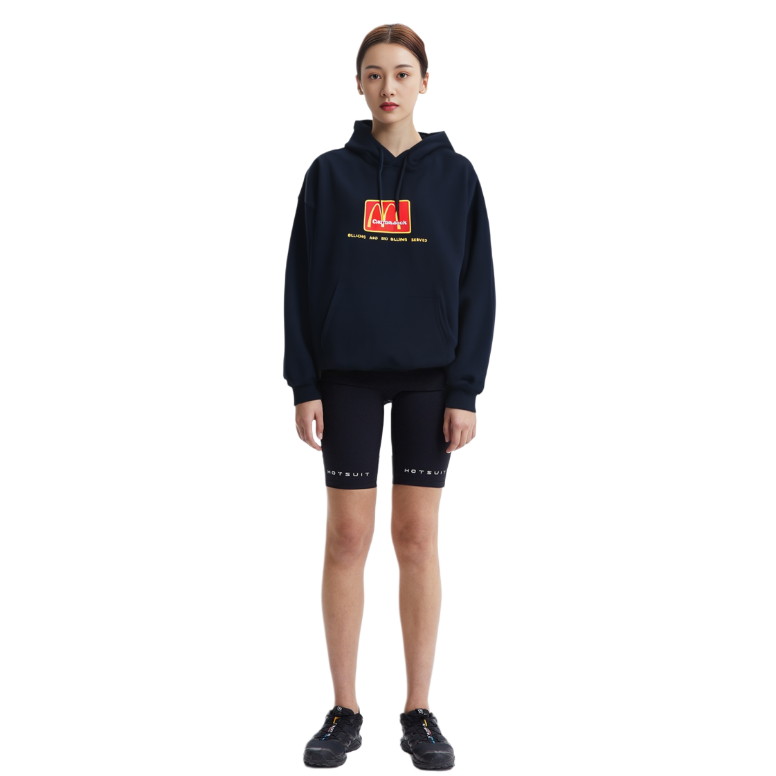 Travis Cactus Jack McDonald's Hoodie Black Unisex with Front Logo. TC-27 圖 8