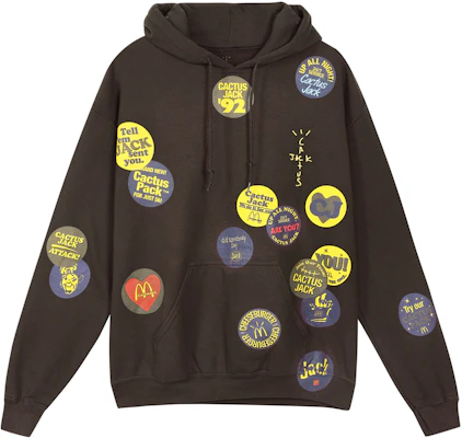 Sudadera Unisex Travis Scott Cactus Jack x McDonald''s Marrón Colaboración Pullover TC-22 Buy Sudadera Unisex Travis Scott Cactus Jack x McDonald''s Marrón Colaboración Pullover TC-22