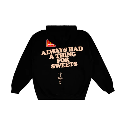 Travis Cactus Jack McDonald's Logo Hoodie Black Unisex. TC-26