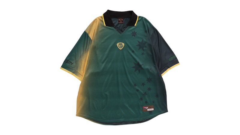 Buy Travis Scott Cactus Jack x Nike Australia Total 90 Retro Jersey 'Green'