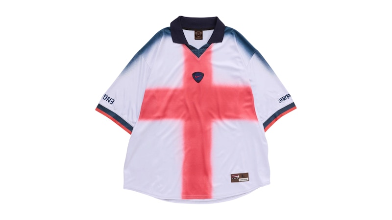 Travis Scott Cactus Jack x Nike England Total 90 Retro Jersey Red/White
