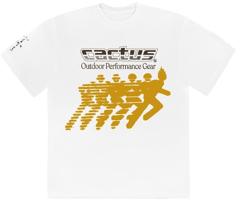 Travis Scott Cactus Performance T-Shirt White Buy Travis Scott Cactus Performance T-Shirt White
