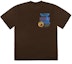 Buy トラヴィス スコット カクタストレイルズ Tシャツ (ブラウン)