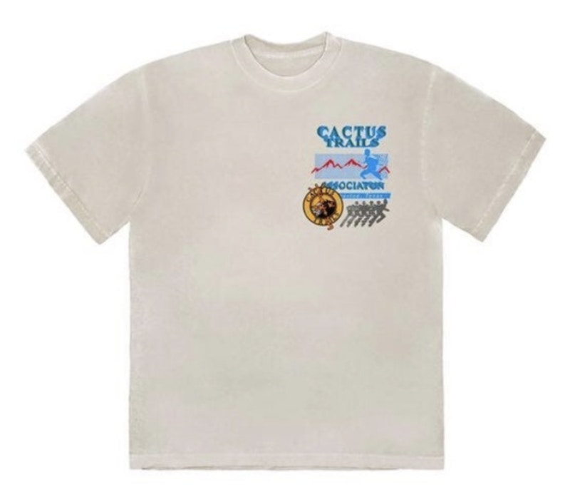 Travis Scott Cactus Trails Assn T-Shirt Cream