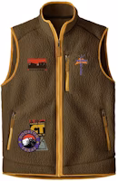 Travis Scott Cactus Trails Full-Zip Sherpa Vest Brown Travis Scott Cactus Trails Full-Zip Sherpa Vest Brown