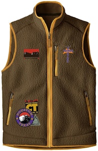 Travis Scott Cactus Trails Full-Zip Sherpa Vest Coklat Buy Travis Scott Cactus Trails Full-Zip Sherpa Vest Coklat