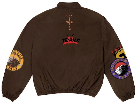 Travis Scott Cactus Trails Half-Zip Windbreaker Brown Order Travis Scott Cactus Trails Half-Zip Windbreaker Brown