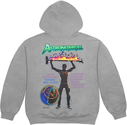 Travis Scott CJ Astro Hoodie Washed Grey Order Travis Scott CJ Astro Hoodie Washed Grey