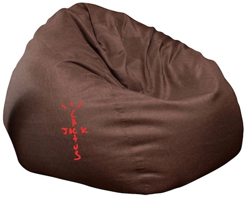 Travis Scott CJ Bean Bag Chair Brown Buy Travis Scott CJ Bean Bag Chair Brown