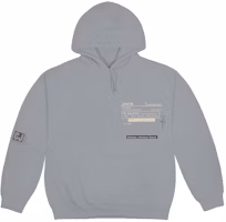 Travis Scott CJ Digital Girl Hoodie Grey Travis Scott CJ Digital Girl Hoodie Grey