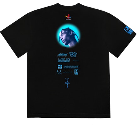 Travis Scott CJ 門戶黑色T恤 Order Travis Scott CJ 門戶黑色T恤