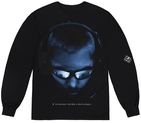 Travis Scott Corrupted Kaos Lengan Panjang Hitam Buy Travis Scott Corrupted Kaos Lengan Panjang Hitam