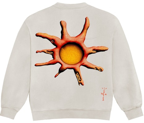 Travis Scott D.L.T.L.F.R.T. Crewneck 'Natural' Order Travis Scott D.L.T.L.F.R.T. Crewneck 'Natural'